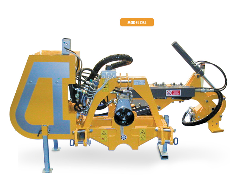 Univerzalni stroj za bočno postavljanje priključaka - model DSL