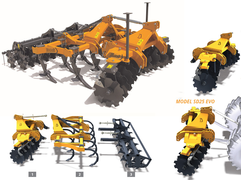 Kombinirana oruđa za predsjetvenu pripremu tla JUNIOR