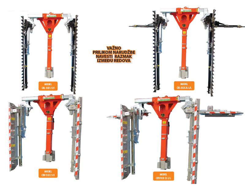 Strojevi i oprema za zelenu i zimsku rezidbu ECO